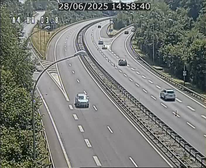 Webcam traffic A4 Luxembourg - BK 3.8 - Leudelange (direction Esch sur Alzette)