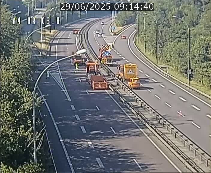 Webcam traffic A4 Luxembourg - BK 3.8 - Leudelange (direction Esch sur Alzette)