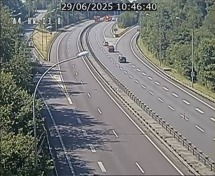 Webcam traffic A4 Luxembourg - BK 3.8 - Leudelange (direction Esch sur Alzette)