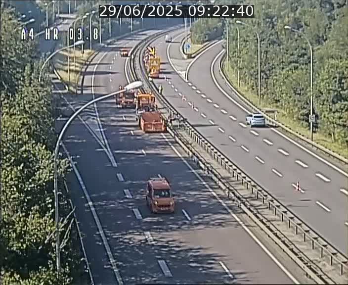 Webcam traffic A4 Luxembourg - BK 3.8 - Leudelange (direction Esch sur Alzette)