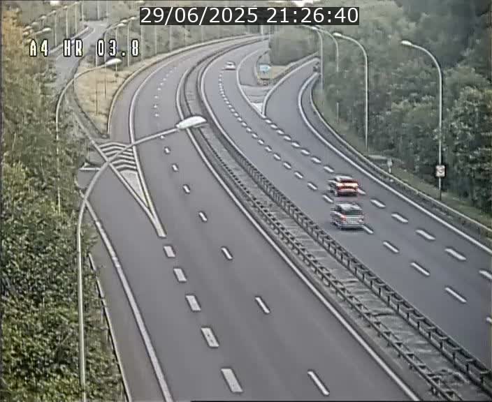Webcam traffic A4 Luxembourg - BK 3.8 - Leudelange (direction Esch sur Alzette)