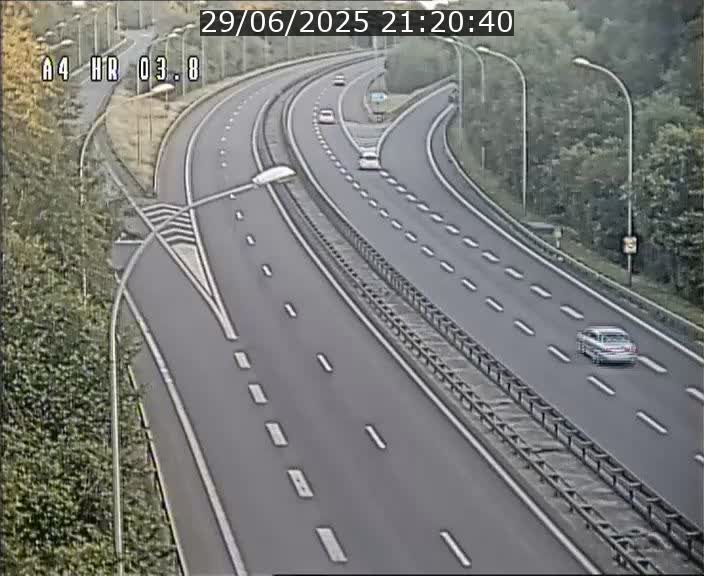 Webcam traffic A4 Luxembourg - BK 3.8 - Leudelange (direction Esch sur Alzette)