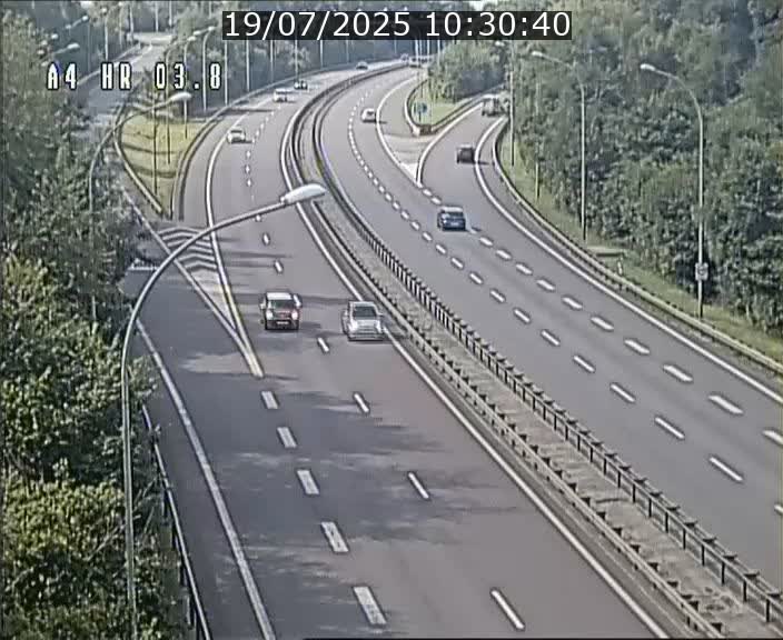 Webcam traffic A4 Luxembourg - BK 3.8 - Leudelange (direction Esch sur Alzette)