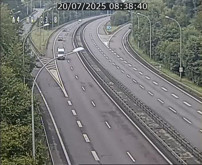 Webcam traffic A4 Luxembourg - BK 3.8 - Leudelange (direction Esch sur Alzette)