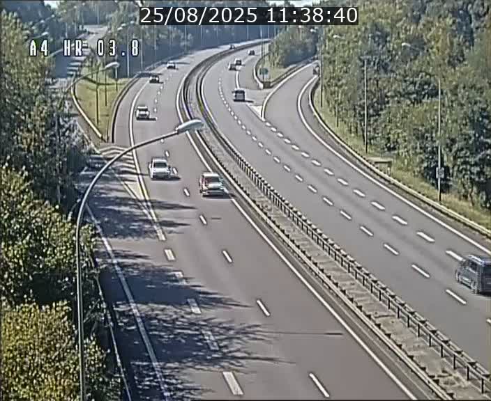 Webcam traffic A4 Luxembourg - BK 3.8 - Leudelange (direction Esch sur Alzette)