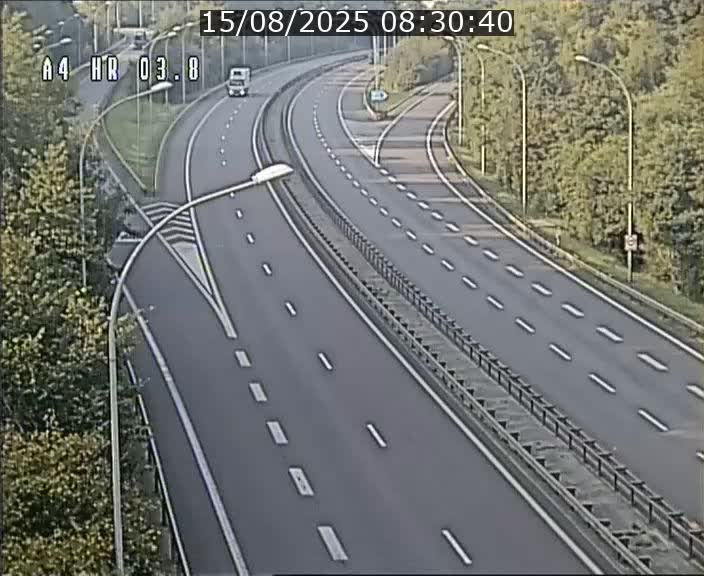 Webcam traffic A4 Luxembourg - BK 3.8 - Leudelange (direction Esch sur Alzette)