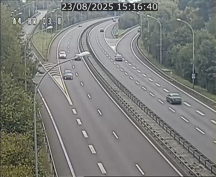 Webcam traffic A4 Luxembourg - BK 3.8 - Leudelange (direction Esch sur Alzette)