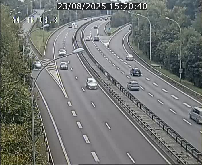 Webcam traffic A4 Luxembourg - BK 3.8 - Leudelange (direction Esch sur Alzette)