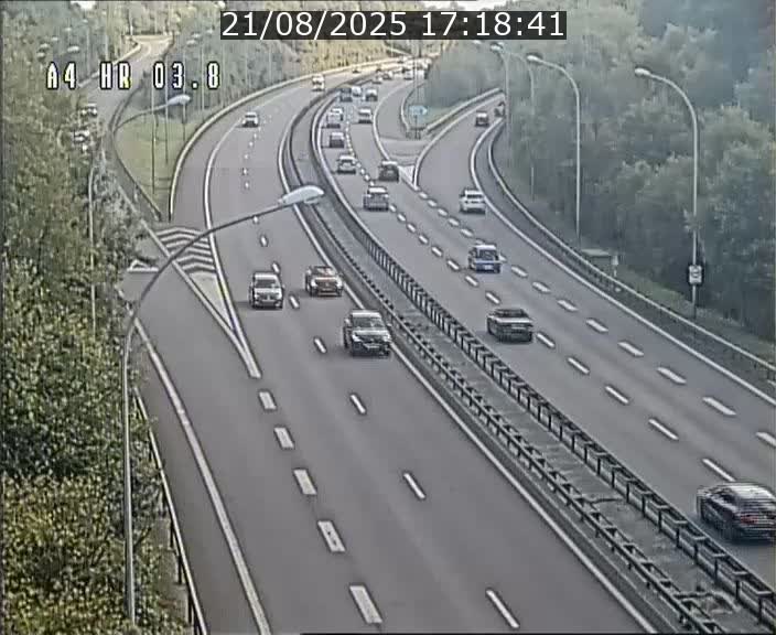 Webcam traffic A4 Luxembourg - BK 3.8 - Leudelange (direction Esch sur Alzette)