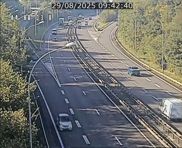 Webcam traffic A4 Luxembourg - BK 3.8 - Leudelange (direction Esch sur Alzette)