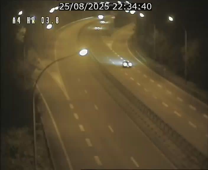 Webcam traffic A4 Luxembourg - BK 3.8 - Leudelange (direction Esch sur Alzette)