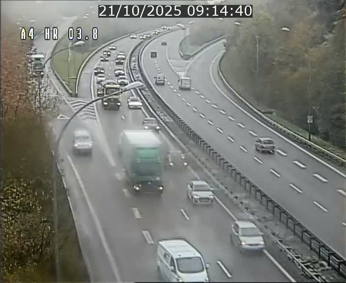 Webcam traffic A4 Luxembourg - BK 3.8 - Leudelange (direction Esch sur Alzette)
