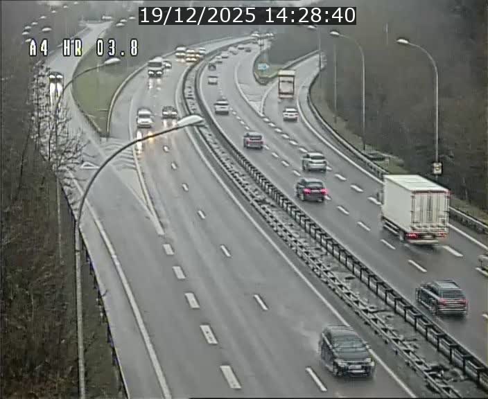 Webcam traffic A4 Luxembourg - BK 3.8 - Leudelange (direction Esch sur Alzette)