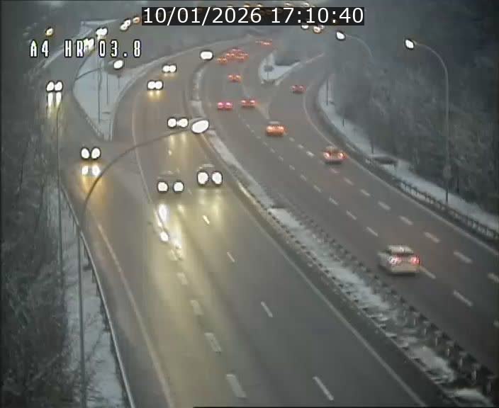 Webcam traffic A4 Luxembourg - BK 3.8 - Leudelange (direction Esch sur Alzette)