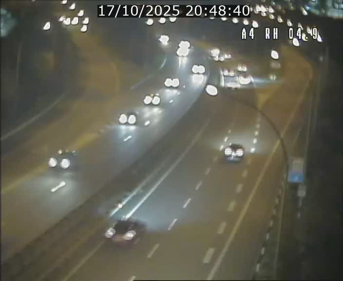 <h2>Traffic live webcam Luxembourg Leudelange - A4 - BK 4.9 - direction Luxembourg</h2>
