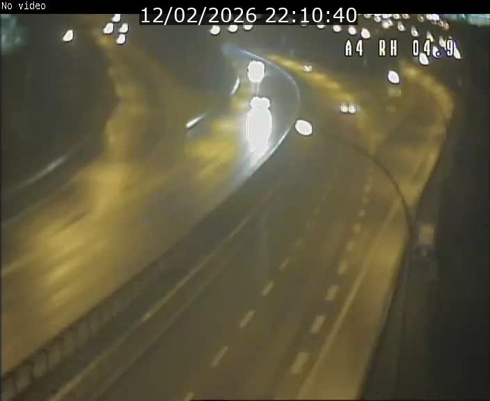 Traffic live webcam Luxembourg Leudelange - A4 - BK 4.9 - direction Luxembourg
