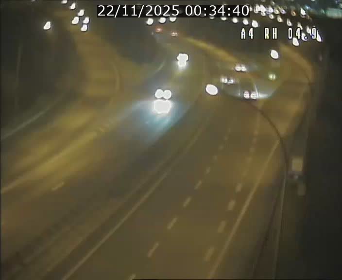 Traffic live webcam Luxembourg Leudelange - A4 - BK 4.9 - direction Luxembourg