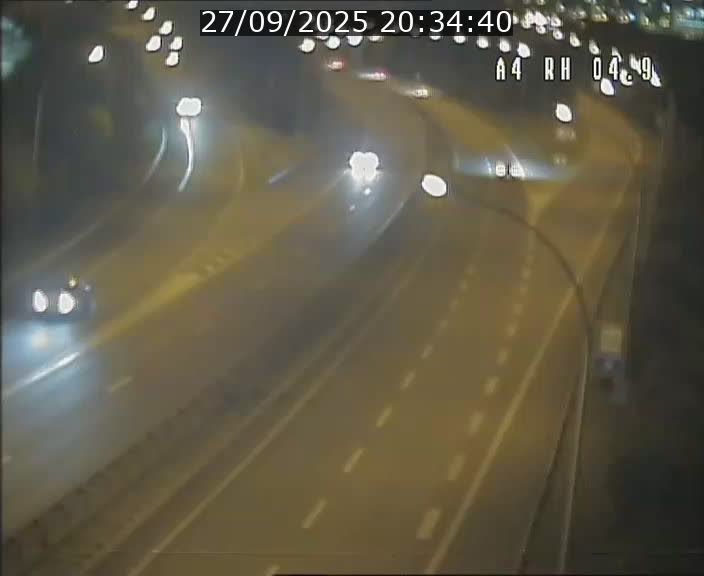 Traffic live webcam Luxembourg Leudelange - A4 - BK 4.9 - direction Luxembourg