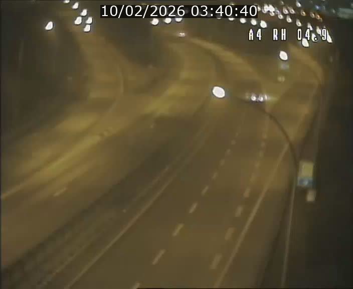 <h2>Traffic live webcam Luxembourg Leudelange - A4 - BK 4.9 - direction Luxembourg</h2>