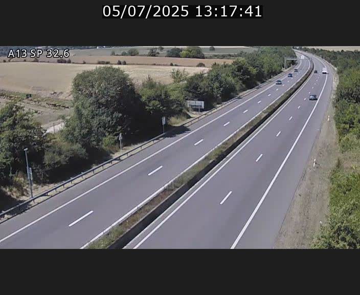 <h2>Webcam info trafic A13 à hauteur de Mondorf-les-bains. Vue orientée vers Altwies</h2>