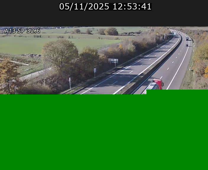 <h2>Webcam info trafic A13 à hauteur de Mondorf-les-bains. Vue orientée vers Altwies</h2>