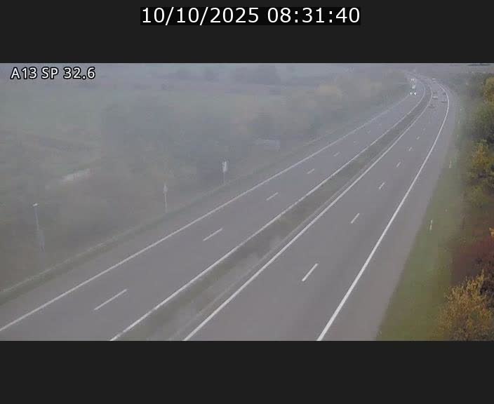 <h2>Webcam info trafic A13 à hauteur de Mondorf-les-bains. Vue orientée vers Altwies</h2>
