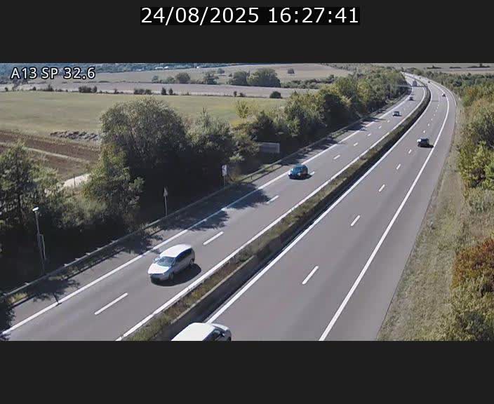 <h2>Webcam info trafic A13 à hauteur de Mondorf-les-bains. Vue orientée vers Altwies</h2>