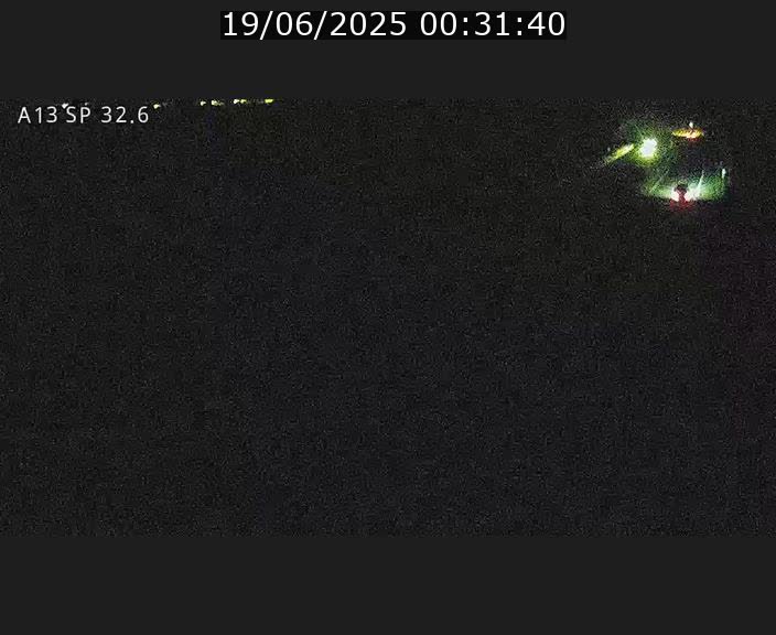 Webcam info trafic A13 à hauteur de Mondorf-les-bains. Vue orientée vers Altwies