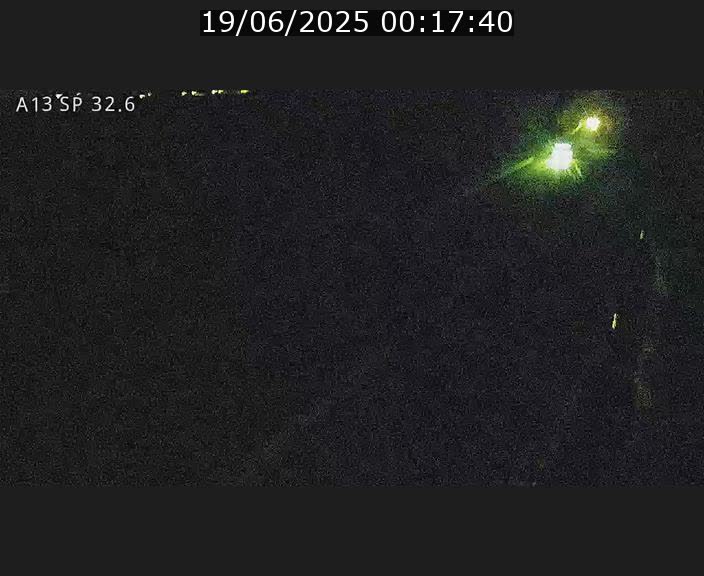 Webcam info trafic A13 à hauteur de Mondorf-les-bains. Vue orientée vers Altwies