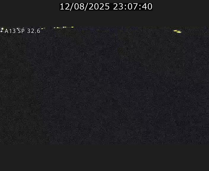 Webcam info trafic A13 à hauteur de Mondorf-les-bains. Vue orientée vers Altwies
