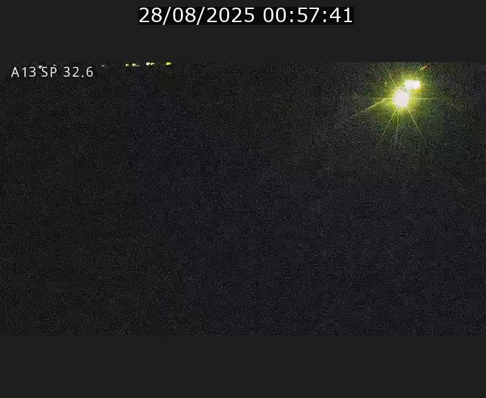Webcam info trafic A13 à hauteur de Mondorf-les-bains. Vue orientée vers Altwies