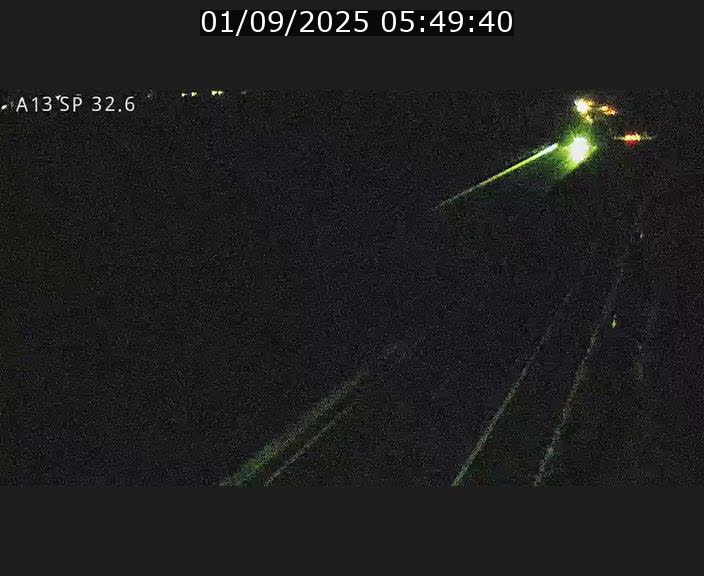 Webcam info trafic A13 à hauteur de Mondorf-les-bains. Vue orientée vers Altwies