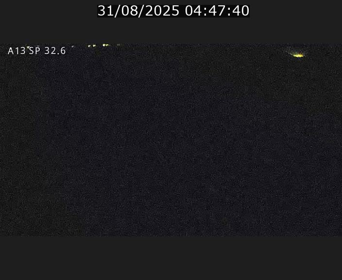 Webcam info trafic A13 à hauteur de Mondorf-les-bains. Vue orientée vers Altwies