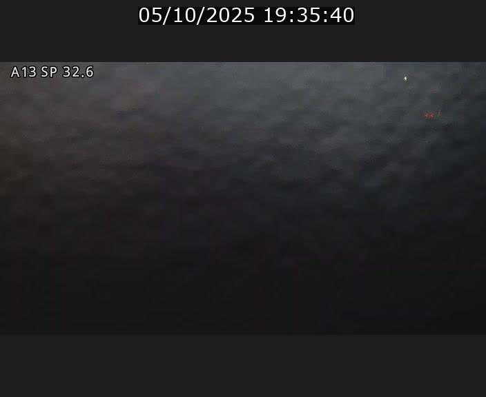 Webcam info trafic A13 à hauteur de Mondorf-les-bains. Vue orientée vers Altwies