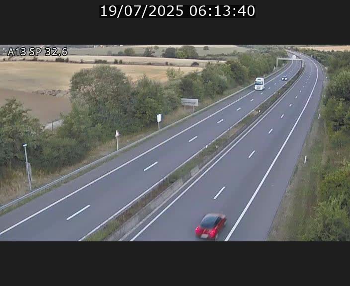 <h2>Webcam info trafic A13 à hauteur de Mondorf-les-bains. Vue orientée vers Altwies</h2>