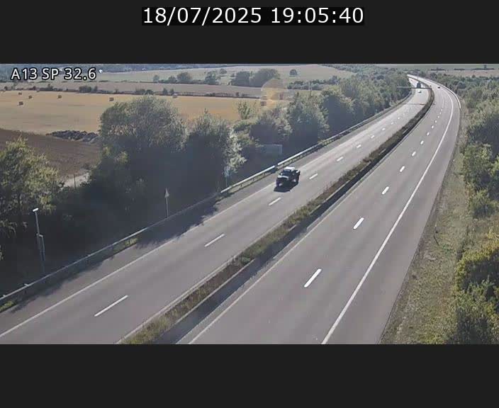 <h2>Webcam info trafic A13 à hauteur de Mondorf-les-bains. Vue orientée vers Altwies</h2>