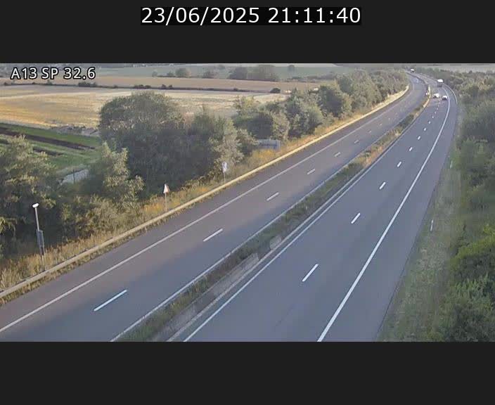 <h2>Webcam info trafic A13 à hauteur de Mondorf-les-bains. Vue orientée vers Altwies</h2>