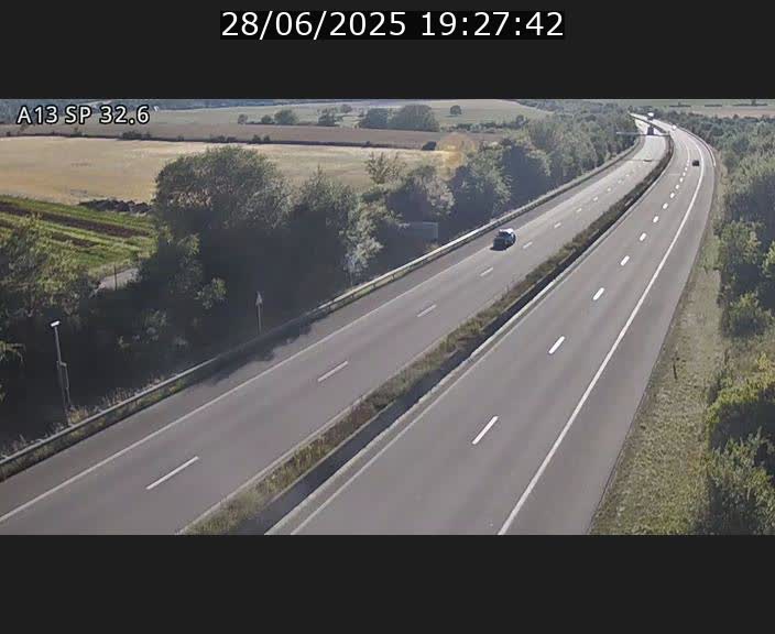 <h2>Webcam info trafic A13 à hauteur de Mondorf-les-bains. Vue orientée vers Altwies</h2>