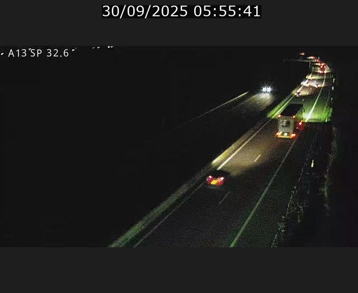 <h2>Webcam info trafic A13 à hauteur de Mondorf-les-bains. Vue orientée vers Altwies</h2>