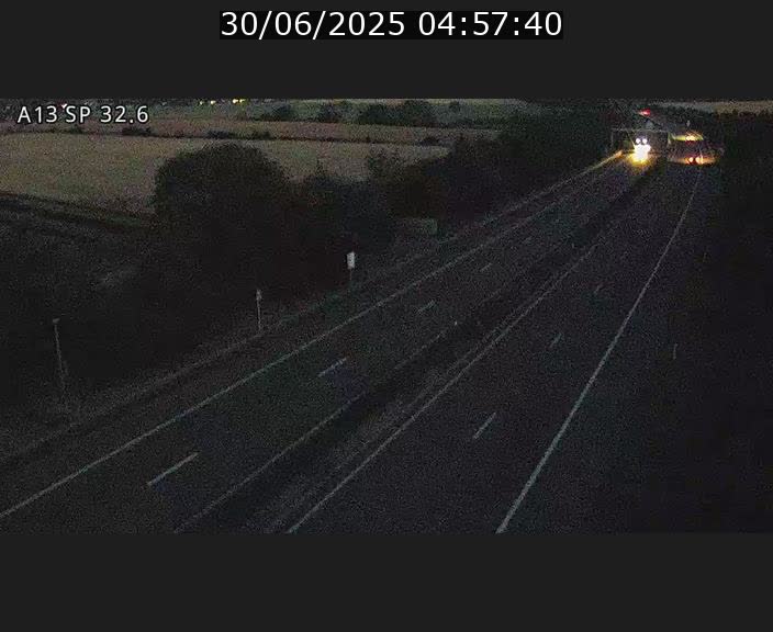 <h2>Webcam info trafic A13 à hauteur de Mondorf-les-bains. Vue orientée vers Altwies</h2>