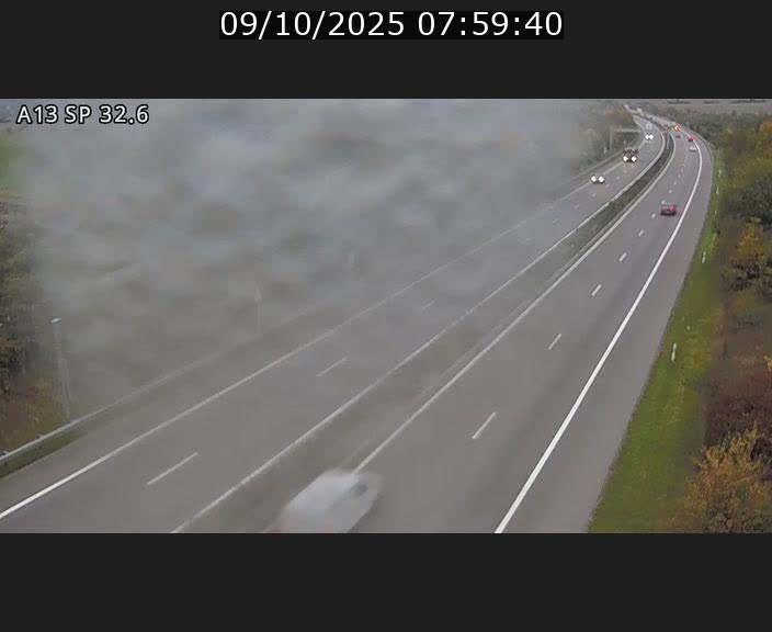 <h2>Webcam info trafic A13 à hauteur de Mondorf-les-bains. Vue orientée vers Altwies</h2>