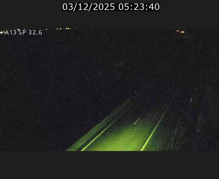 Webcam info trafic A13 à hauteur de Mondorf-les-bains. Vue orientée vers Altwies