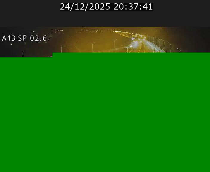 <h2>Traffic live webcam Luxembourg Sanem - A13 direction Pétange - BK 2.6</h2>