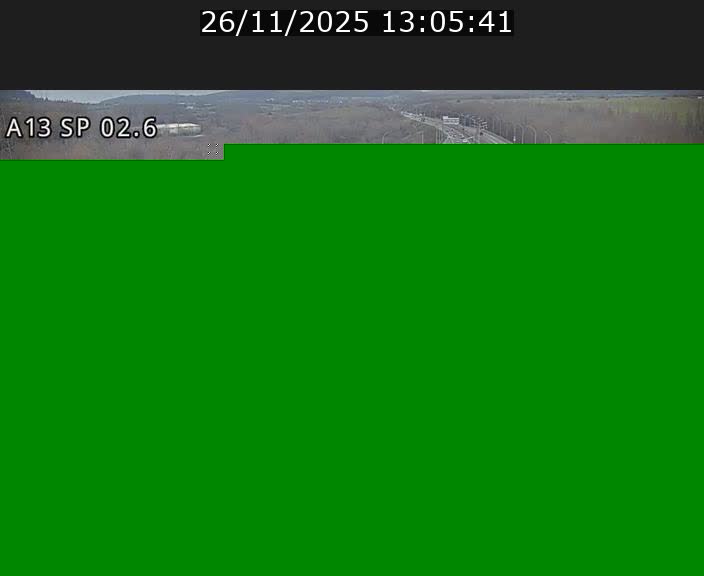 <h2>Traffic live webcam Luxembourg Sanem - A13 direction Pétange - BK 2.6</h2>