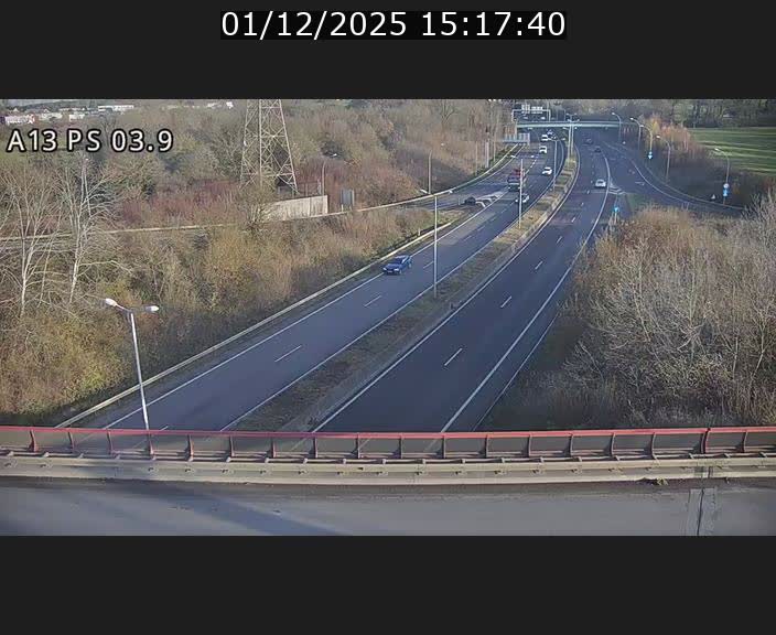 <h2>Traffic live webcam Luxembourg Differdange - A13 direction Esch-sur-Alzette - BK 3.9</h2>