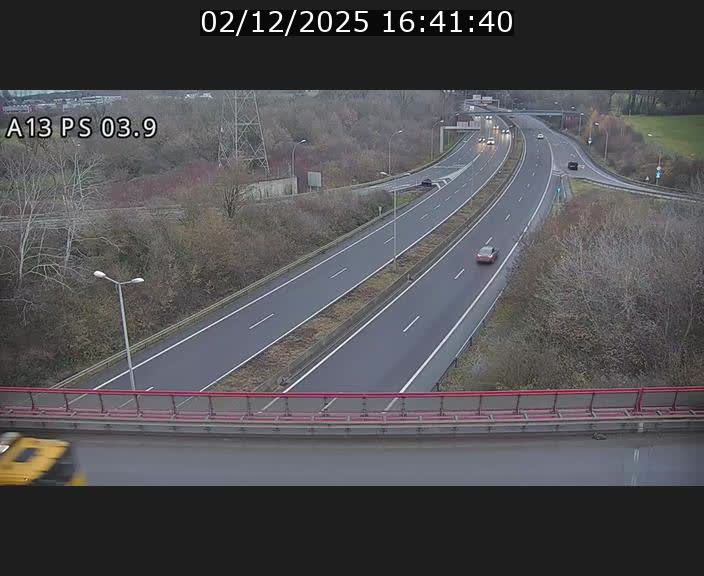 <h2>Traffic live webcam Luxembourg Differdange - A13 direction Esch-sur-Alzette - BK 3.9</h2>