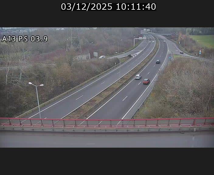 <h2>Traffic live webcam Luxembourg Differdange - A13 direction Esch-sur-Alzette - BK 3.9</h2>