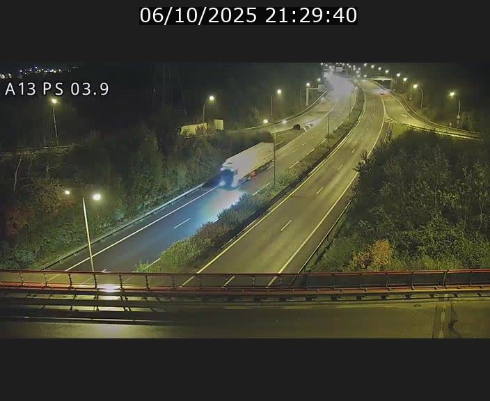 <h2>Traffic live webcam Luxembourg Differdange - A13 direction Esch-sur-Alzette - BK 3.9</h2>