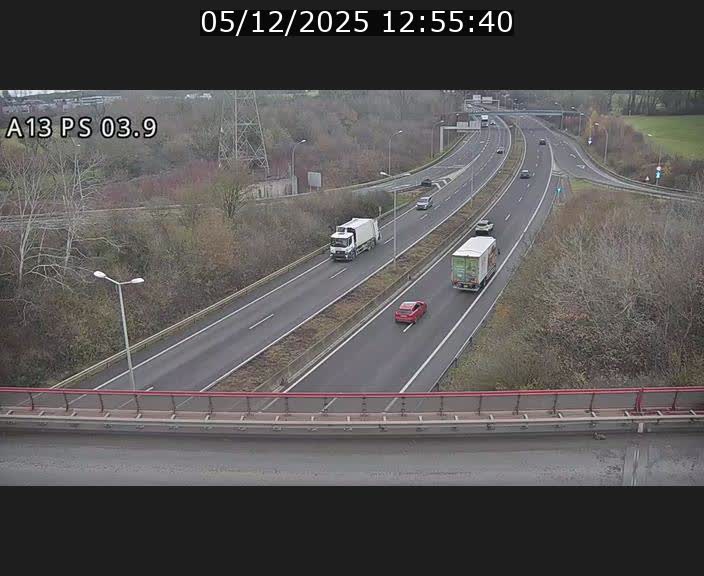 <h2>Traffic live webcam Luxembourg Differdange - A13 direction Esch-sur-Alzette - BK 3.9</h2>