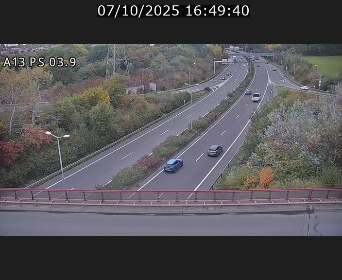 <h2>Traffic live webcam Luxembourg Differdange - A13 direction Esch-sur-Alzette - BK 3.9</h2>
